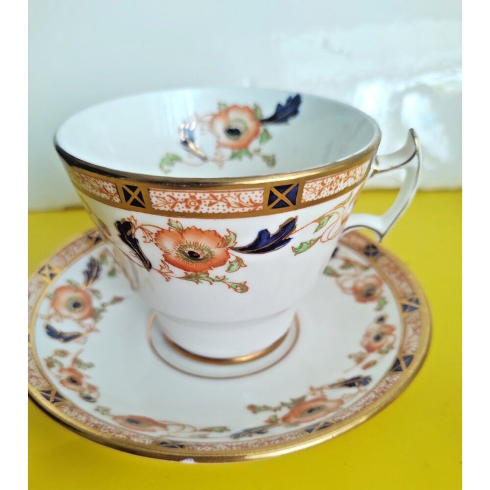 Antique Pheonix Tea Cup and Saucer by Thomas Forester and Sons Ltd. 1920's